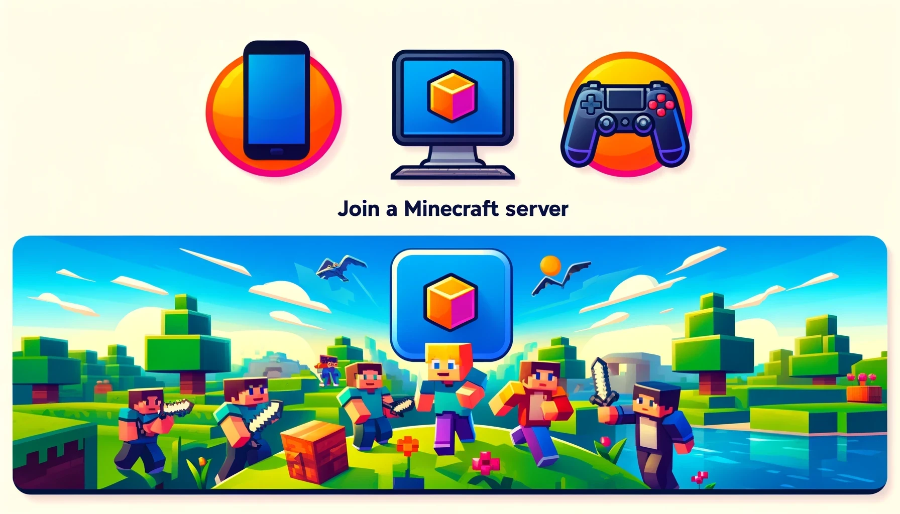 How To Join A Minecraft Server Image
